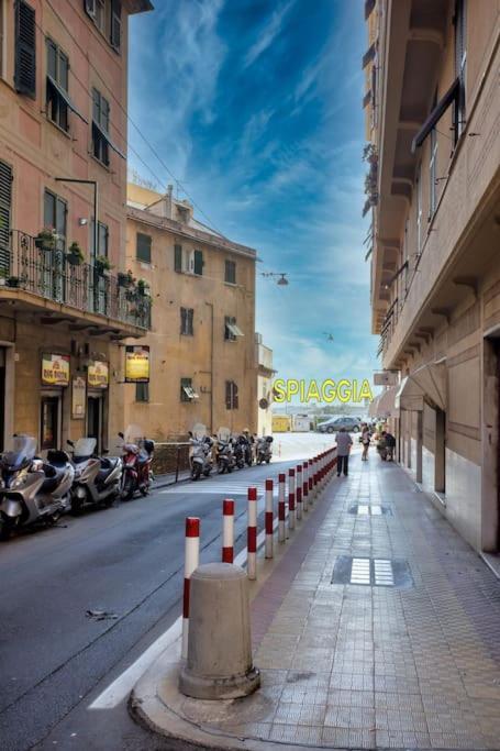 La Reggia Del Mar - Genova Sturla, Mare E Gaslini 아파트 외부 사진